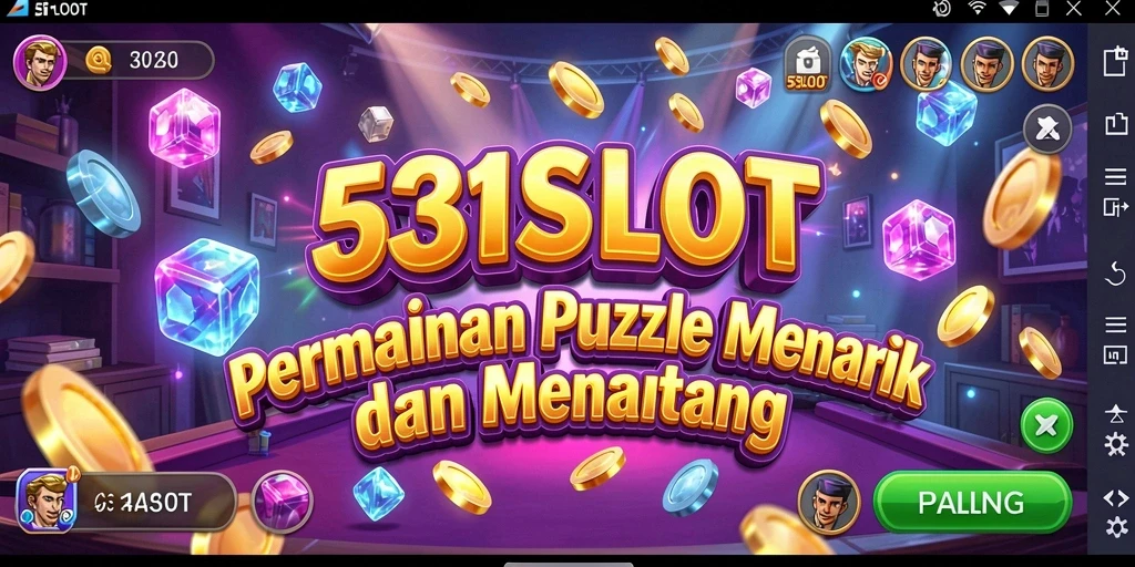 Tampilan gameplay 531SLOT yang penuh warna dan menarik.