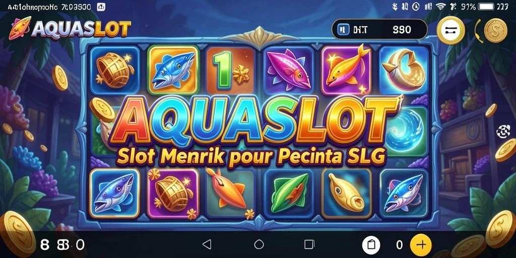Tampilan menarik dalam gameplay slot AQUASLOT yang menghibur.