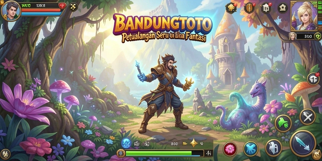 Gameplay BANDUNGTOTO yang mendebarkan dalam suasana petualangan.
