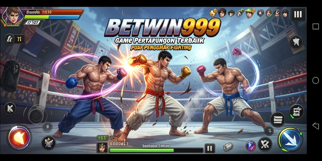 Gameplay BETWIN999 dengan pertarungan yang intens dan grafis menakjubkan.