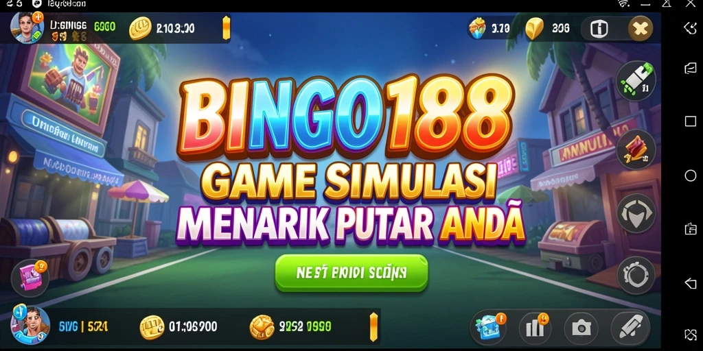 Screenshot gameplay BINGO188 yang menarik dan interaktif.