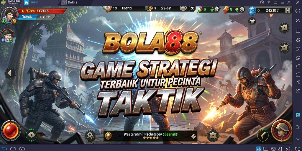 Tampilan gameplay mendebarkan dari BOLA88 yang menunjukkan strategi dan aksi yang intens.