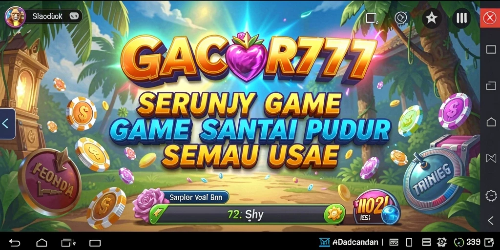 Gameplay seru GACOR777 dengan berbagai mini game yang menarik.