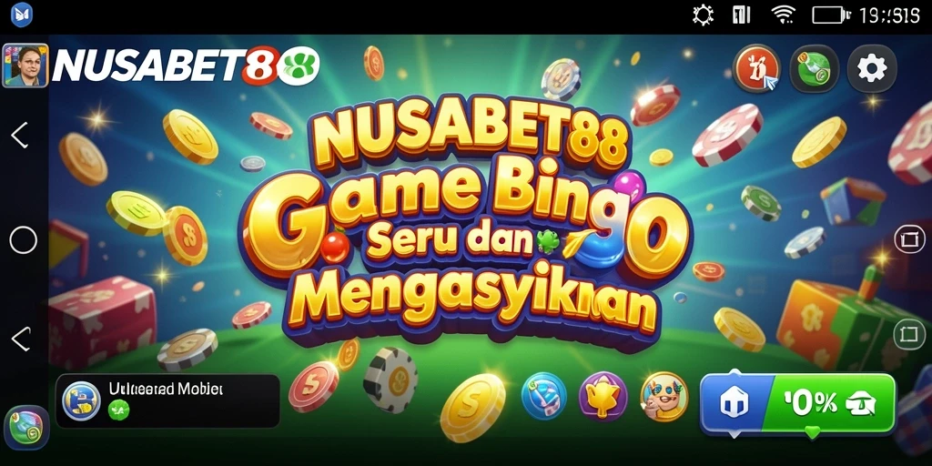 Gameplay seru Bingo dengan grafik menawan di NUSABET88.
