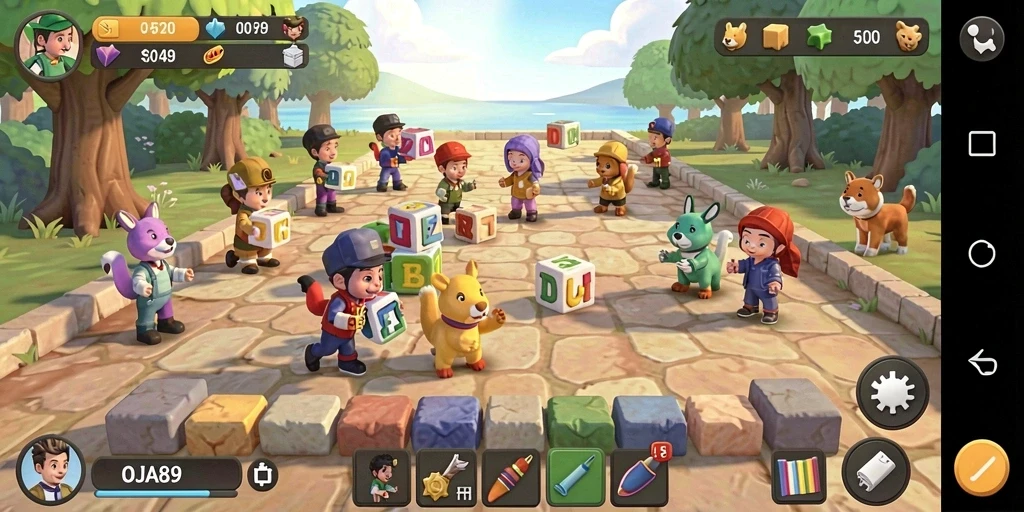 Tampilan gameplay OJA89 yang menantang dan menyenangkan.