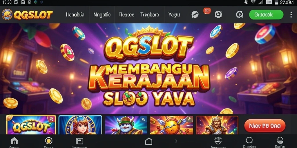 Tampilan gameplay QQSLOT yang menegangkan dan menarik.