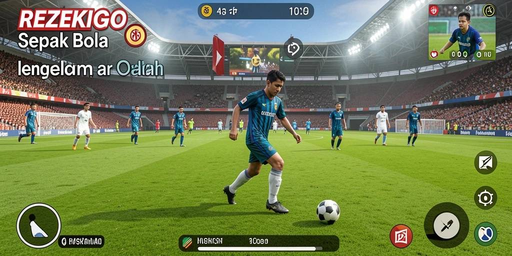 Tampilan gameplay REZEKIGO yang penuh aksi dan seru.