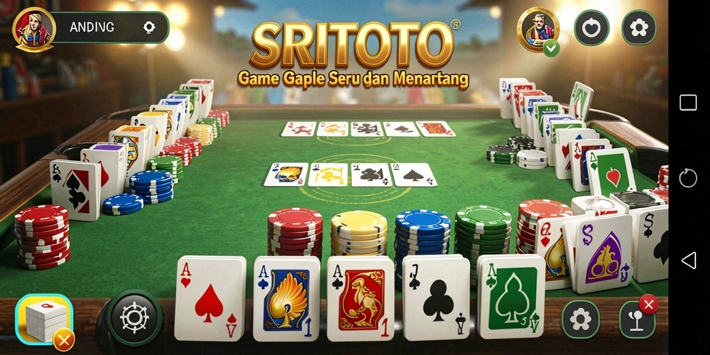 Tampilan gameplay SRITOTO yang menyenangkan dan interaktif.