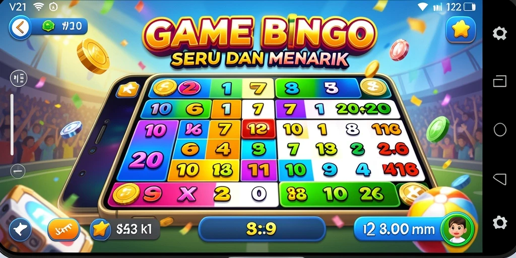Tampilan gameplay V21 yang menarik dan seru.