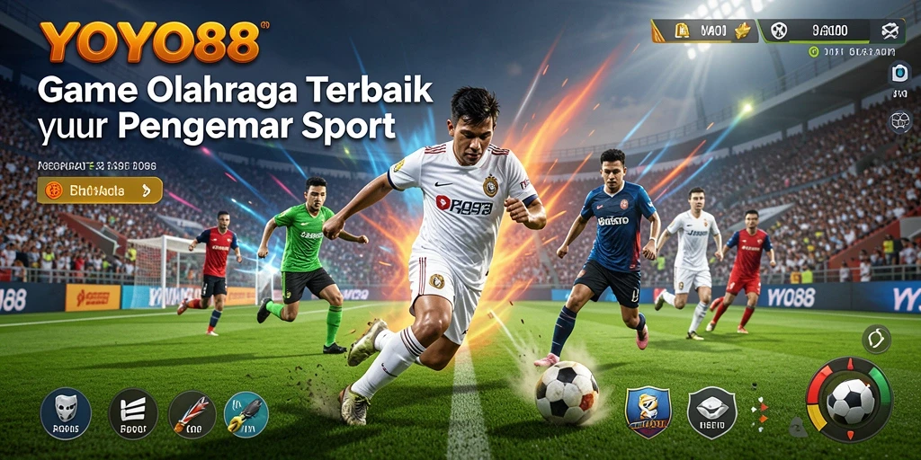 Tampilan gameplay seru dari YOYO88 dalam berbagai pilihan olahraga.