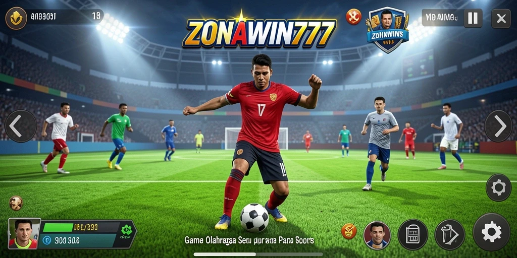 Gambar tampilan gameplay ZONAWIN777 yang seru dan menantang.